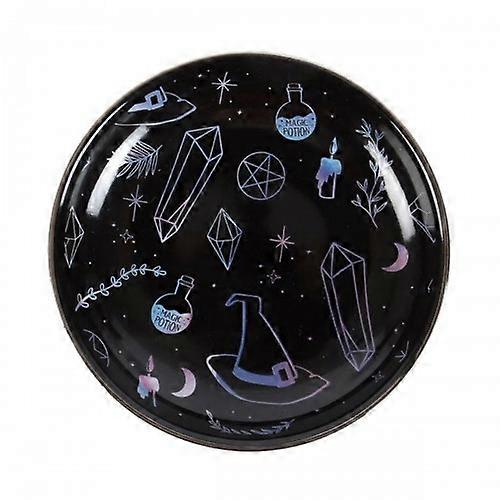 Something Different Crystal Witch Print Trinket Dish