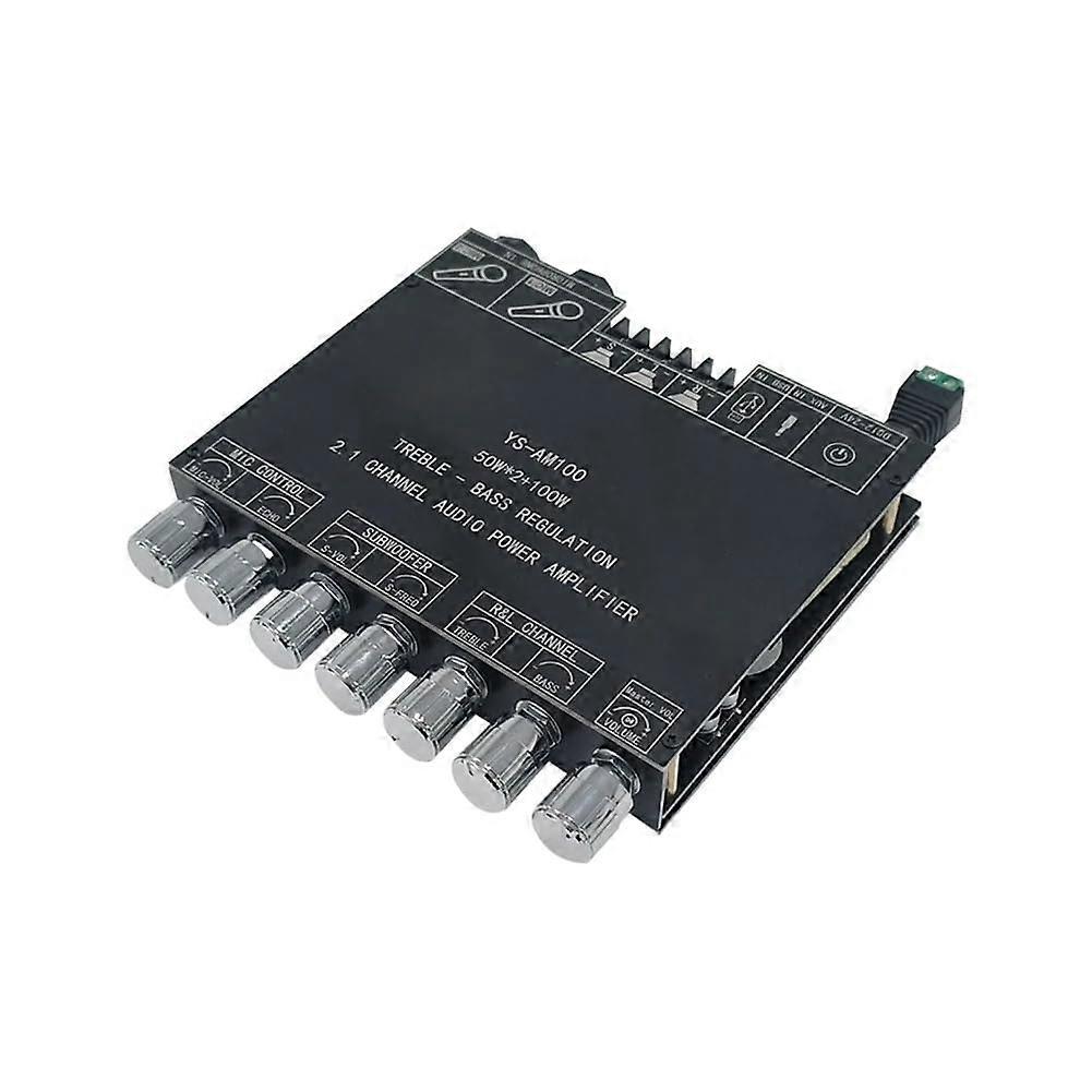 Power Bluetooth Amplifier Board 2.1 Channel TPA3116D2 Microphone Amplifier Audio Module