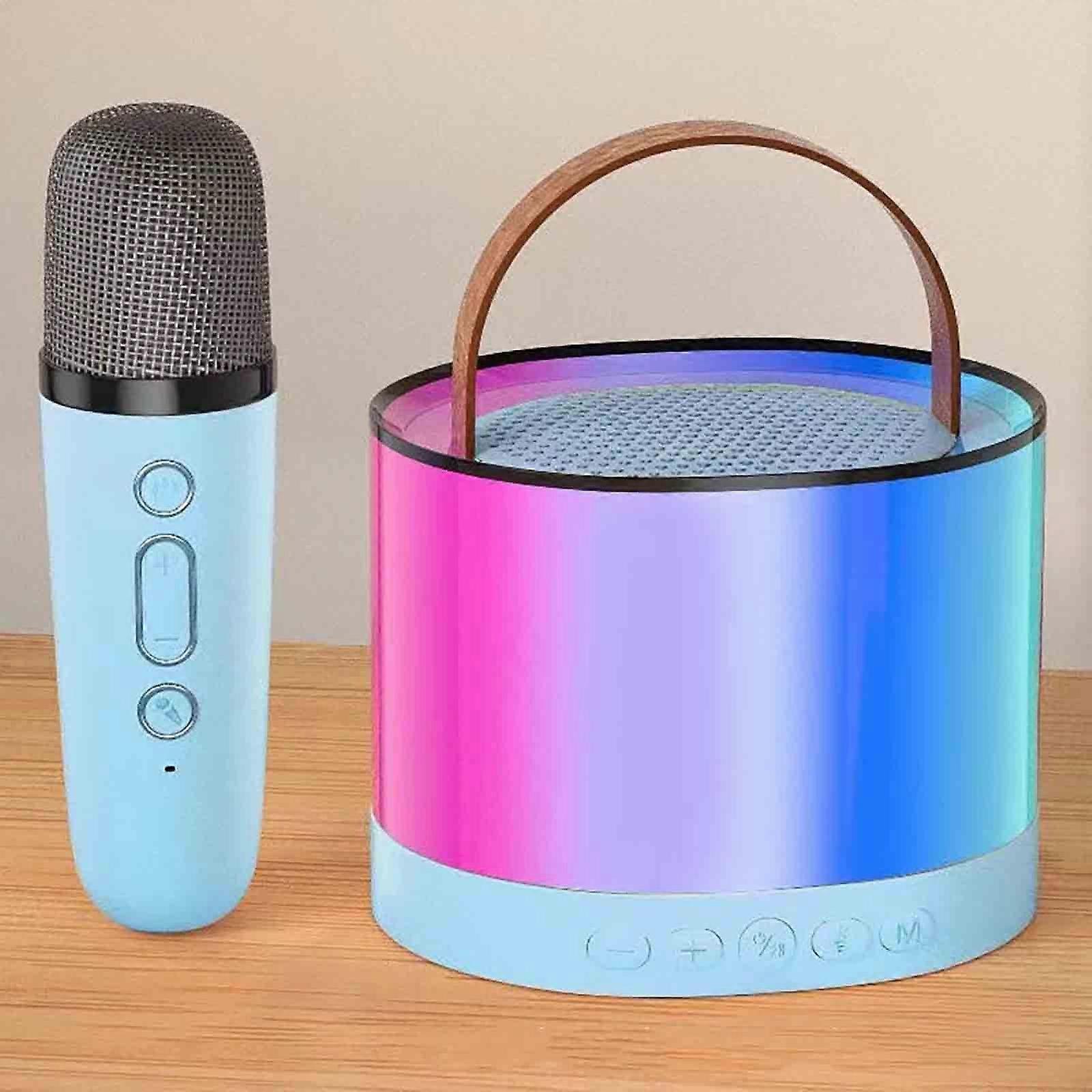 Quinlirra K52 Bluetooth Speaker Mini Portable Wireless Karaoke Microphone Bluetooth Audio Microphone