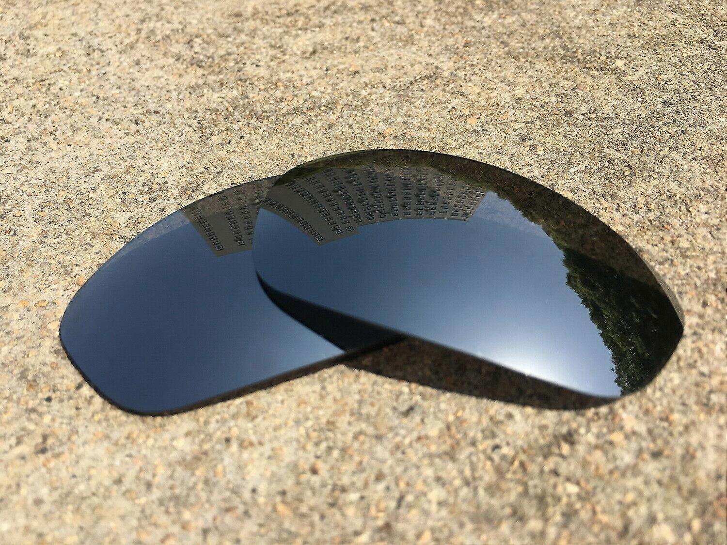 Polarized Replacement Lenses for-Oakley Straight Jacket 2007 -Silver Titanium