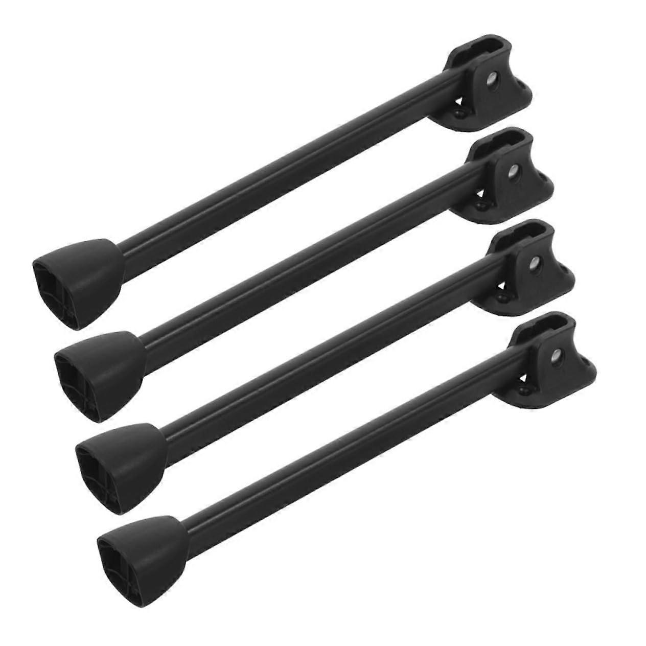 4PCS Adjustable Folding Metal Table Legs Heavy Duty Foldable Desk Support for Camping Home Office