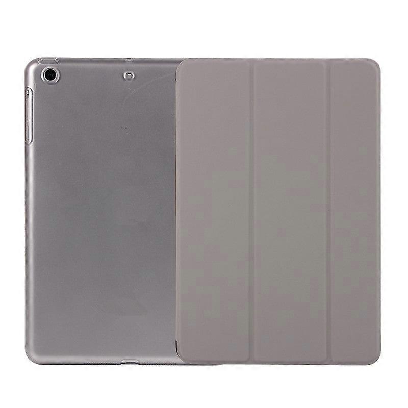 Case For Ipad 2/3/4 4-fold Gray One-piece Mini Smart Sleep Leather Thin