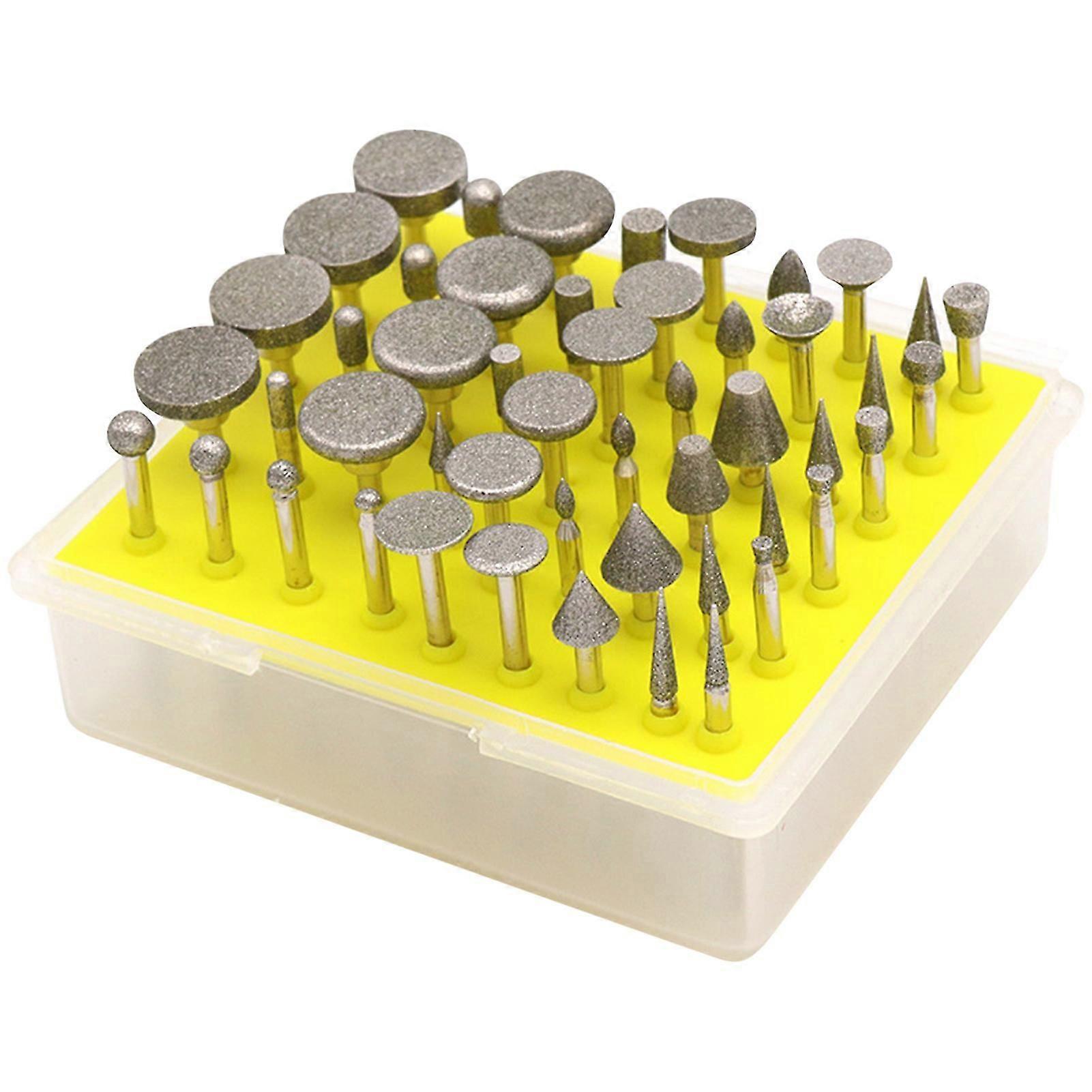 50pcs Multiple Grinding Head 120 Granularity Exquisite Workmanship Compact Professional Polishing Needle For Peeling