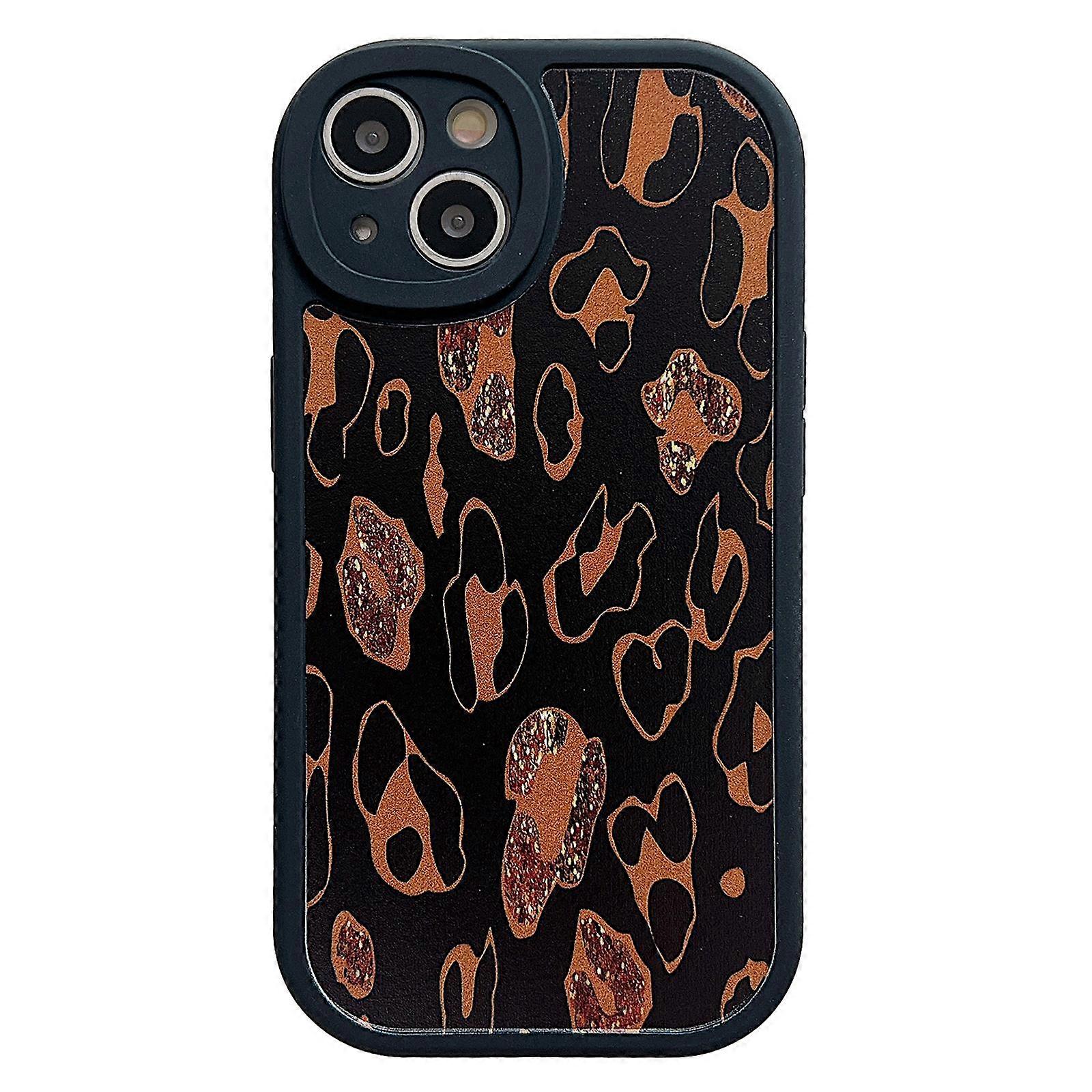 For iPhone 14 Case Soft TPU Pattern Printed Round Edge Phone Cover
