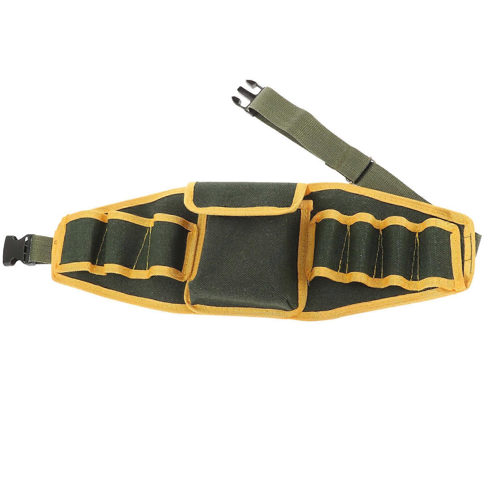 Multi-purpose Tool Bag Construction Workers Utility Pouch Comfortable Carry 1Set