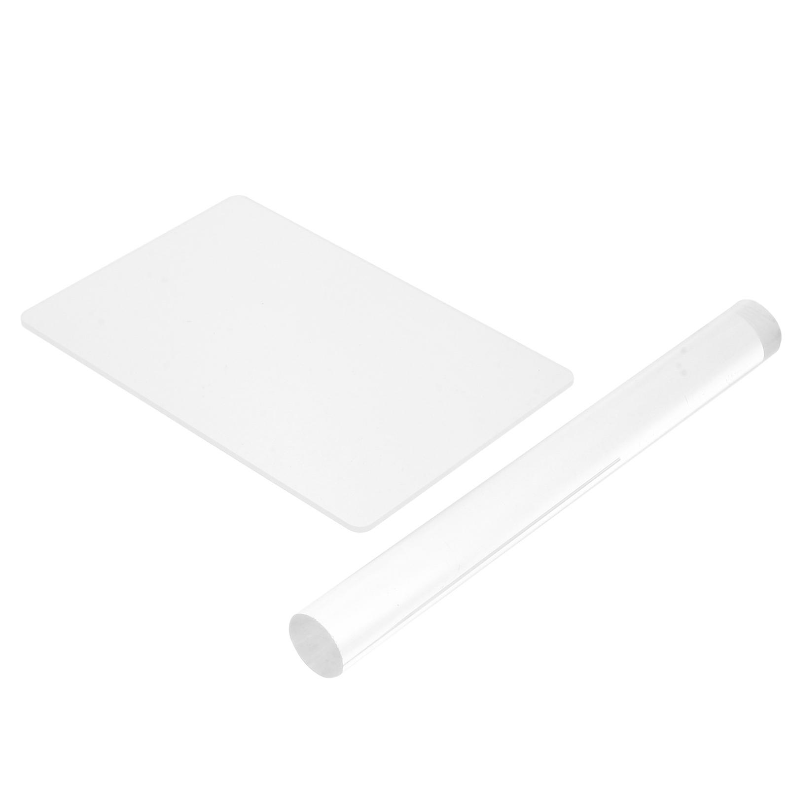 Clay Roller Acrylic Polymer Clay Tools for Crafting 2Pcs Set