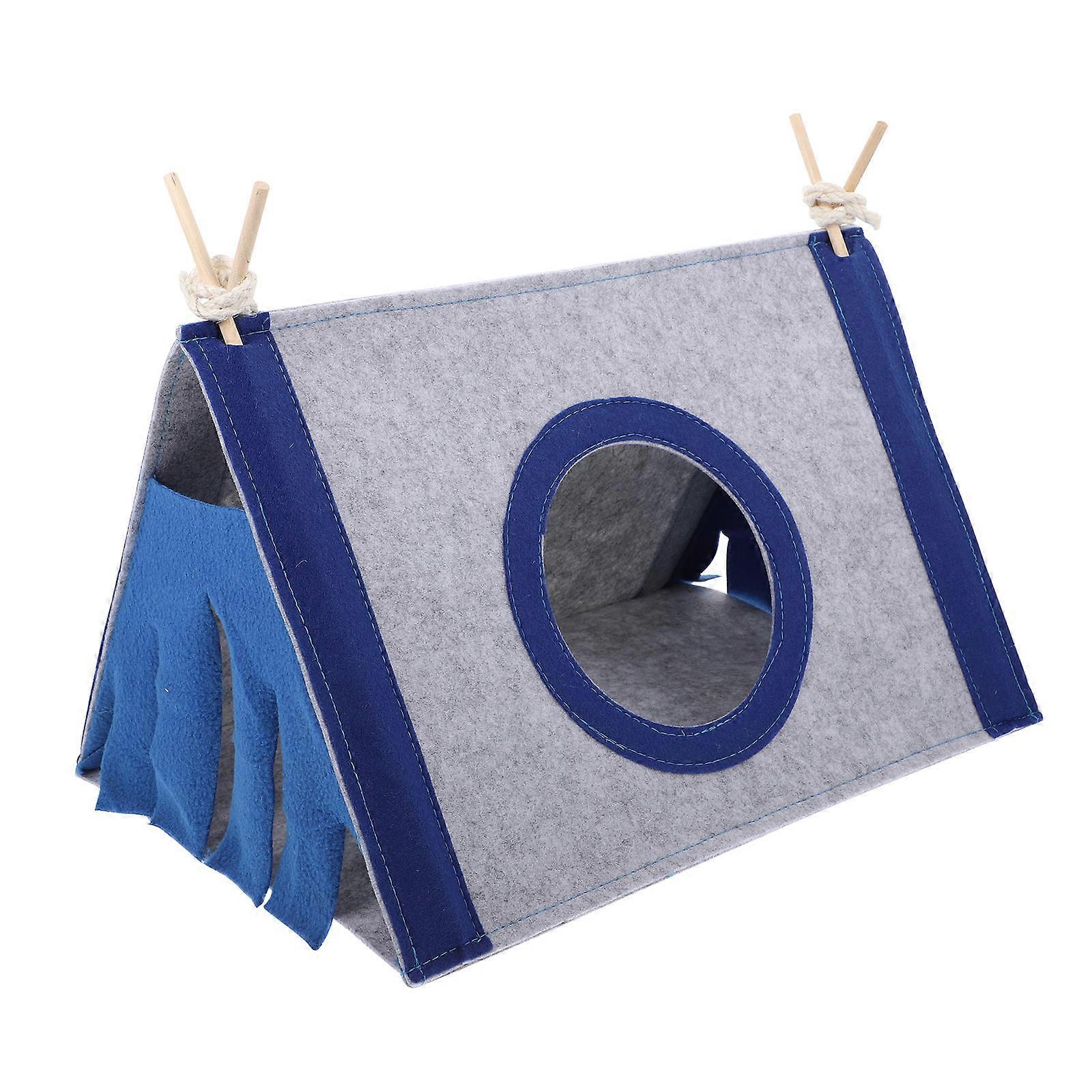 Hamster Hideout Felt Nest Offering Cozy 2Pcs