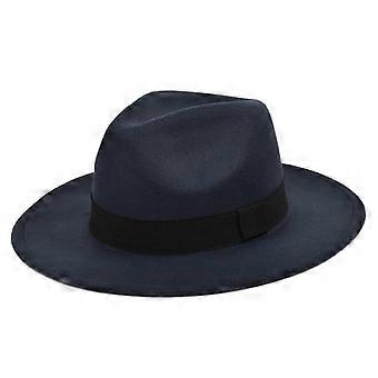 Retro Rancher Hat With Wide Brim Vintage Style Men's Felt Hat Vacation Supply 26s
