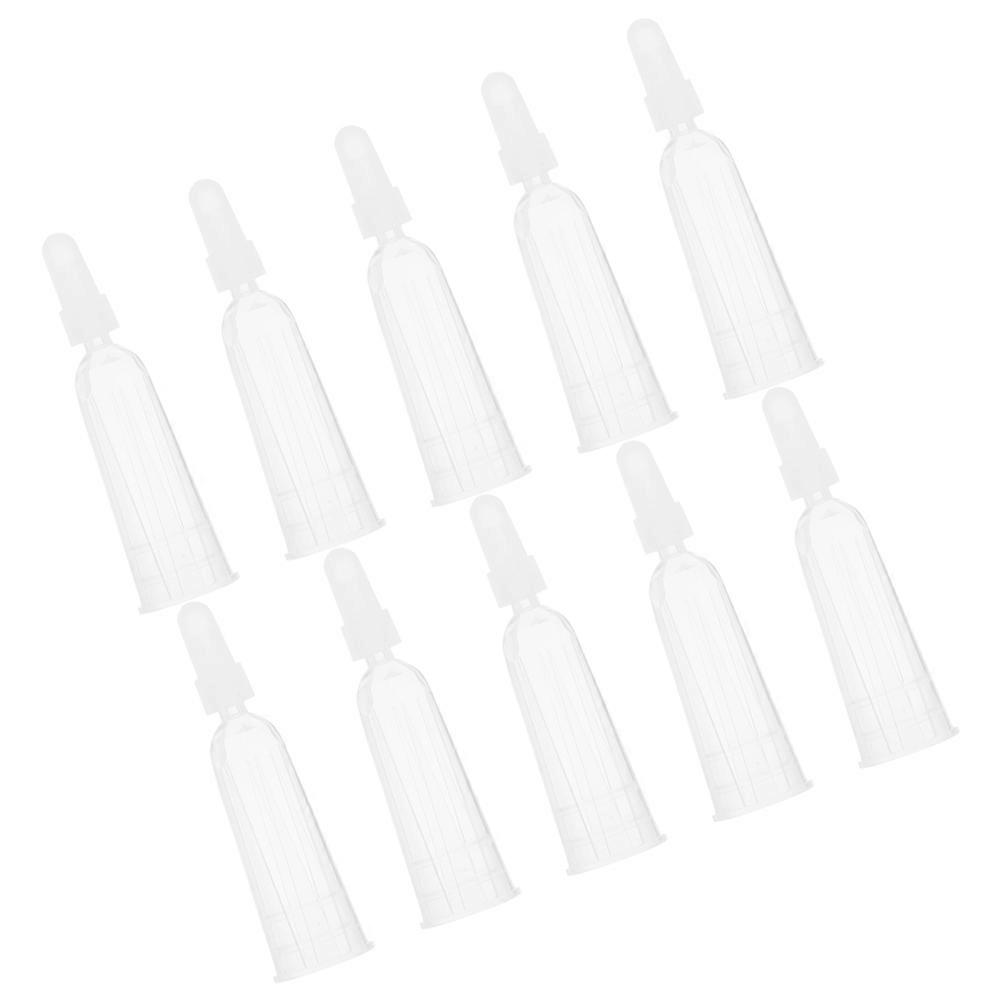 Transparent Plastic Glue Applicator Bottle Cap for Precise Application 50Pcs