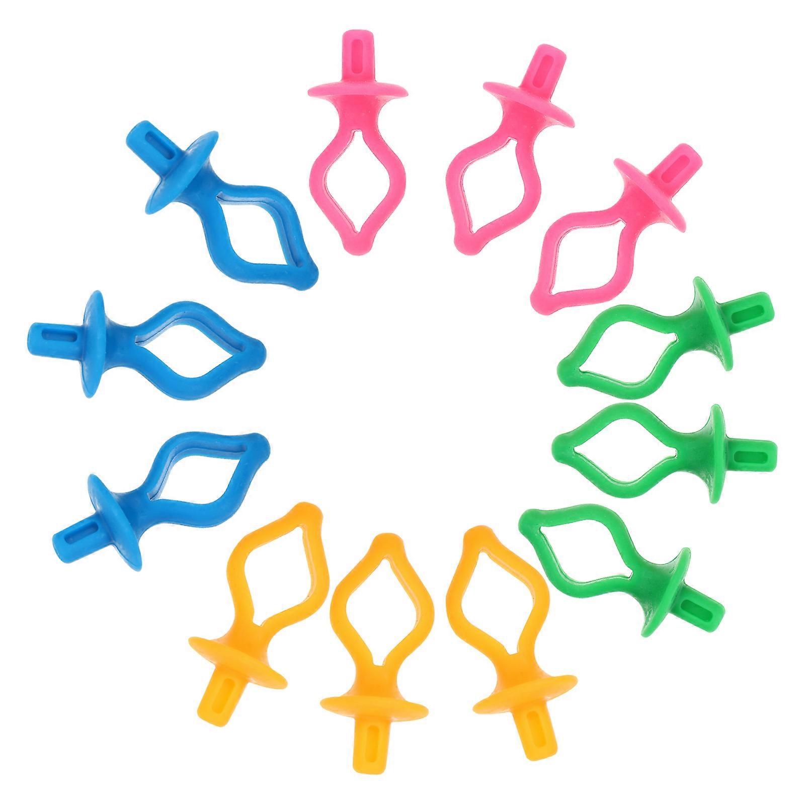 Silicone Bobbin Clips Sewing Bobbin Clips for Thread Holding 12Pcs