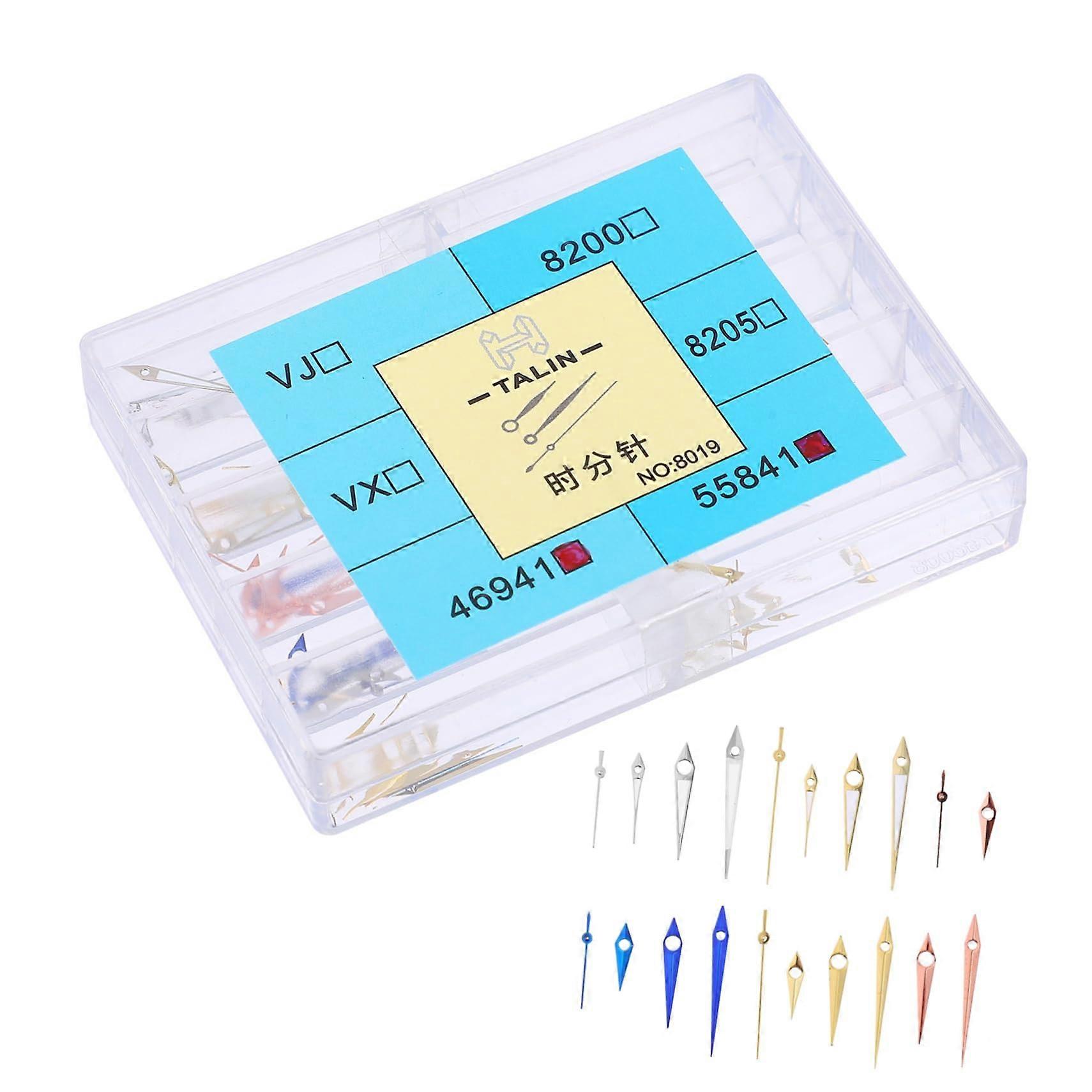 Watch Hands Replacement Kit for Men, Durable Hour Minute Second Set for Precise Timekeeping