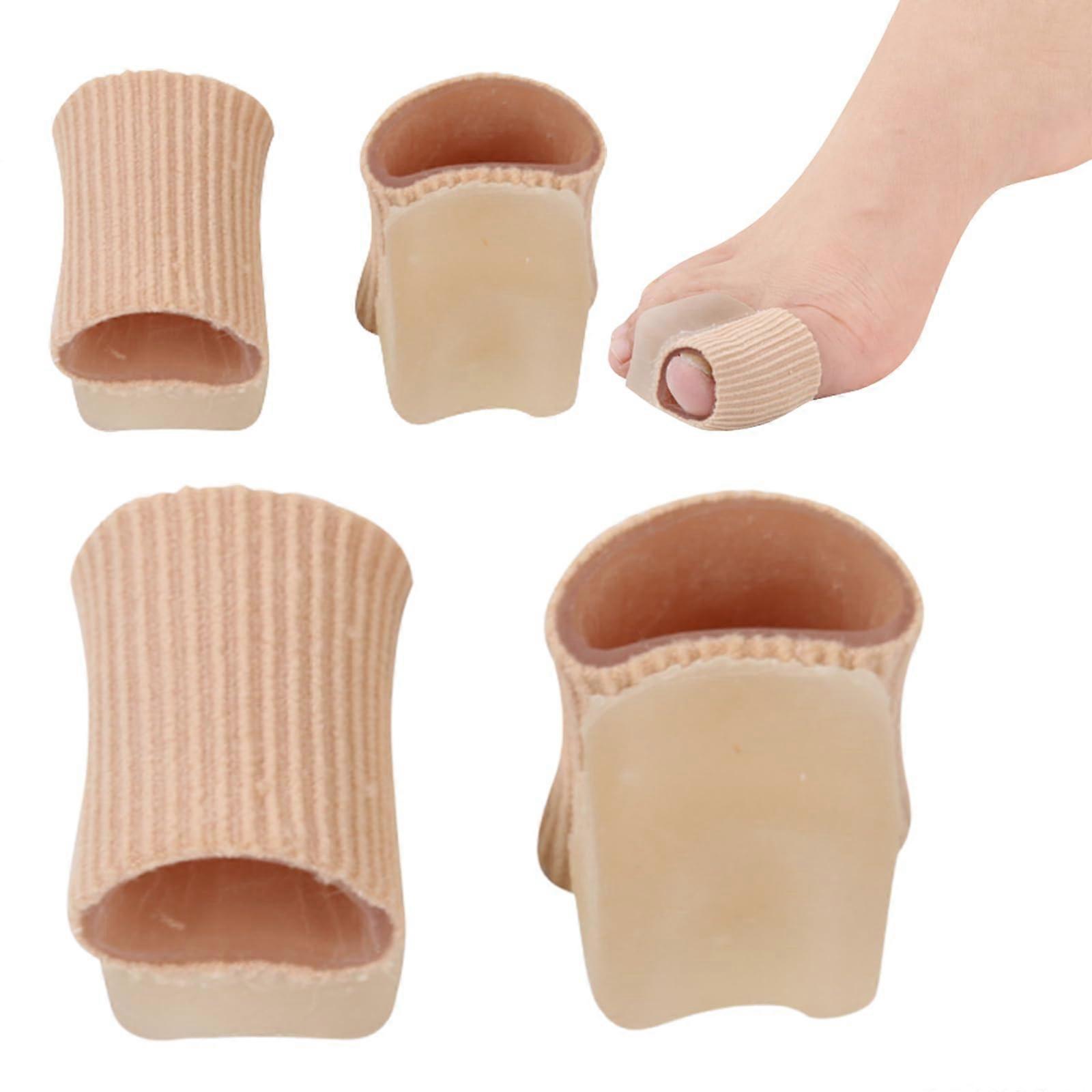 Silicone Toe Protector 4PCS Gel Toe Separator for Bunions Hammertoe Relief and Overlapping Correction