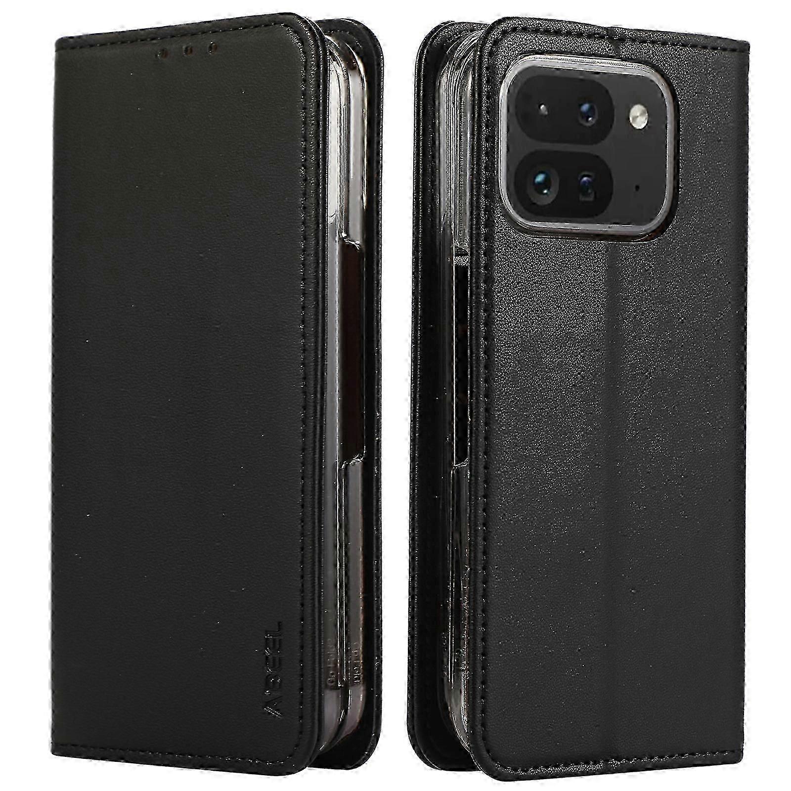 Google Pixel 9 Pro Fold 5G Leder-Flip-Case mit RFID-Blockierung