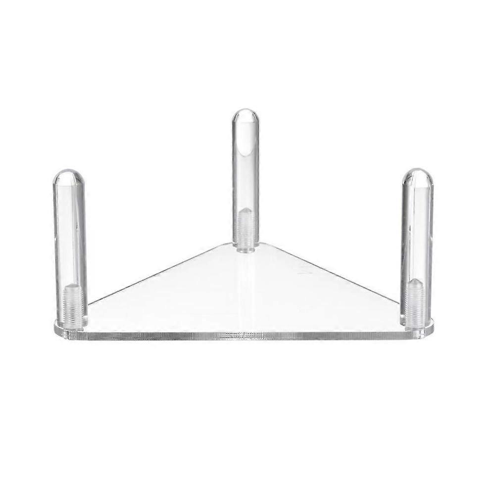 2pcs /Set Easy-Assembly Triangular Acrylic Ball Rack
