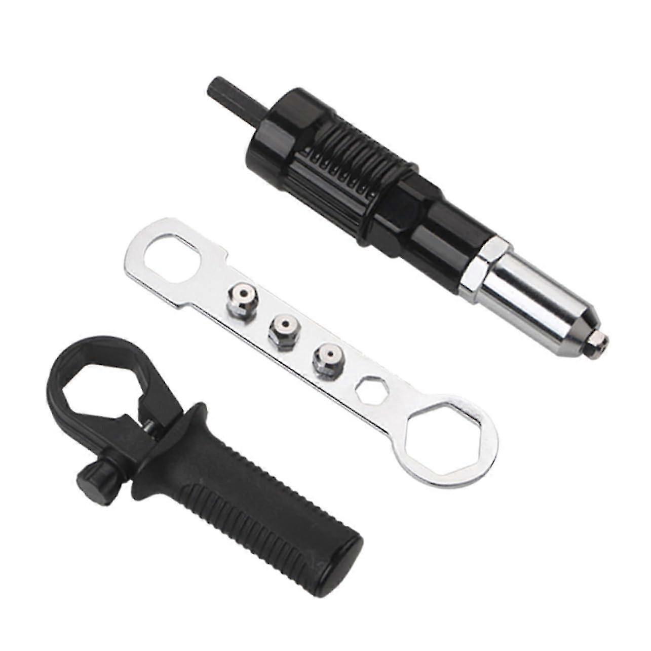 Adaptor for Riveting Gun - Electric Stapler Tacker Adapter Set for Joint Pull Riveting Machine, Butt Connector Compatibility