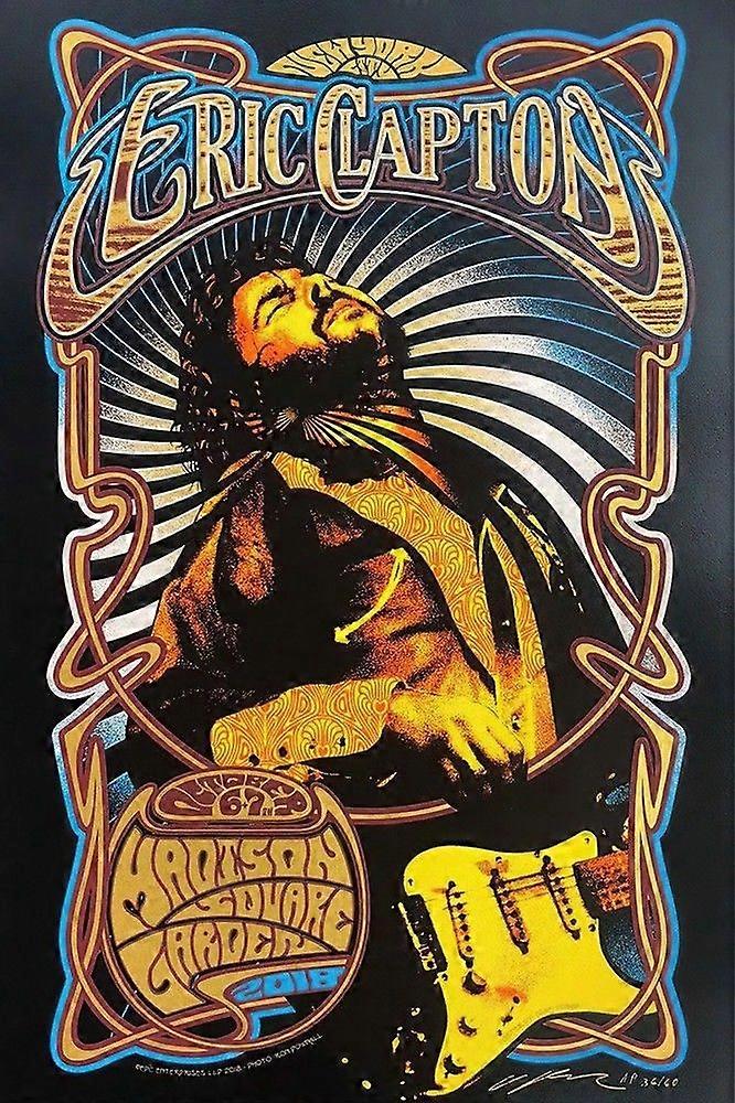 Eric Clapton Stresslindrende Puslespill P2166
