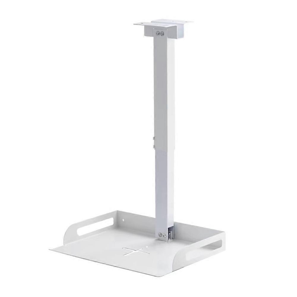 Universal Ceiling Mount with Tray for Projector/Camera Height Adjustable in-Tube Cable Routing Wall/Ceiling Mounting