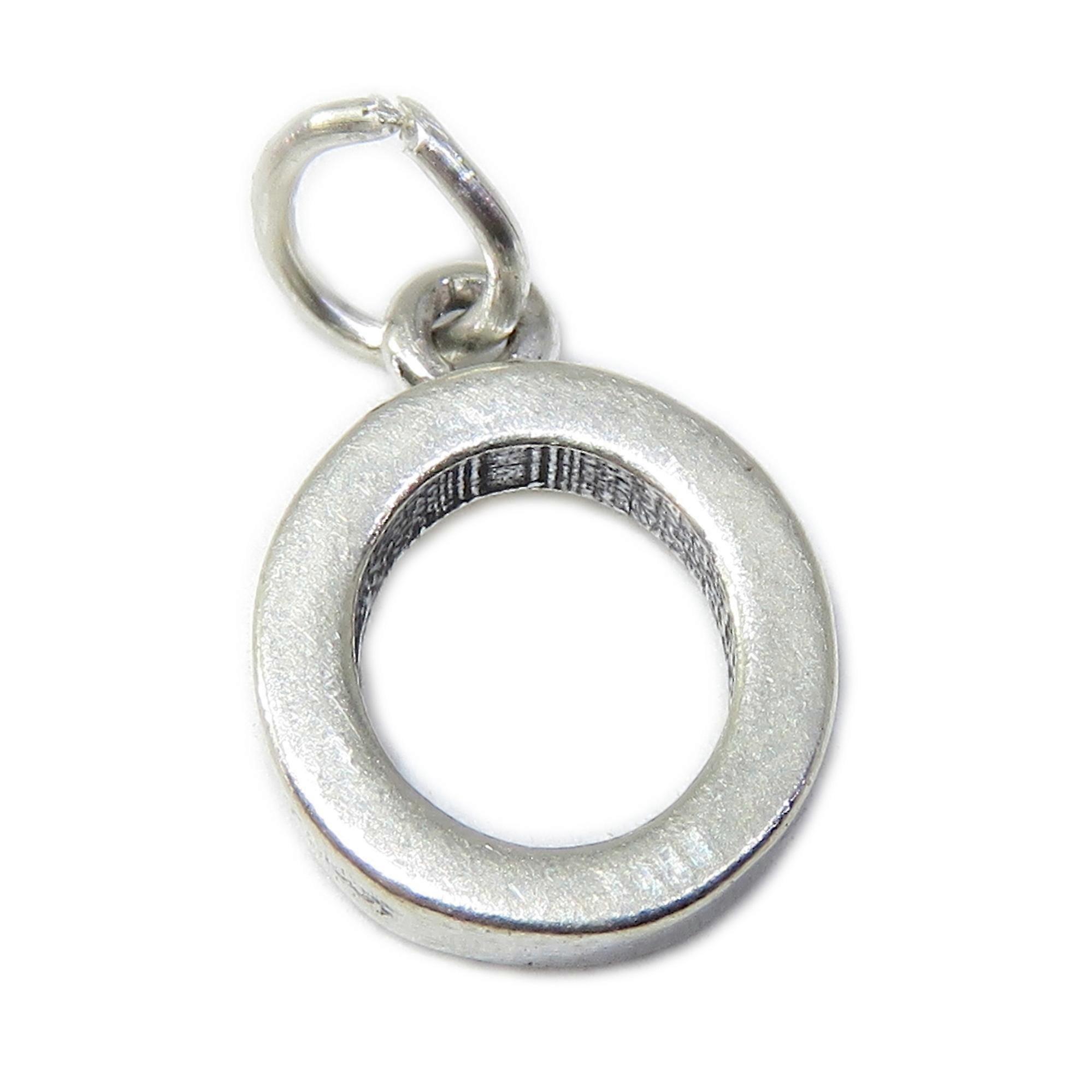 Letter O Initial O sterling silver charm .925 x 1 Initials charms