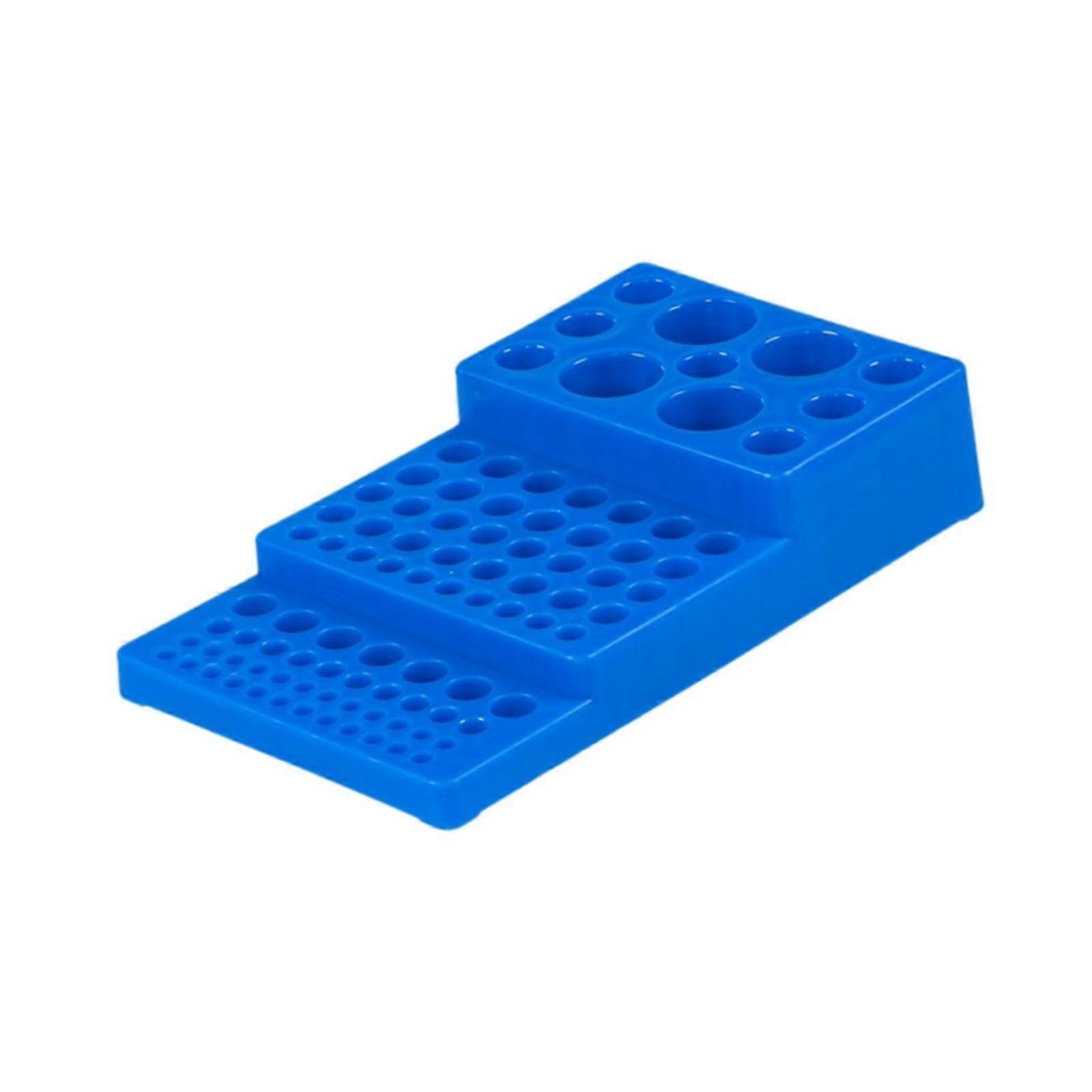 Step Type Test Tube Rack Multi Size Centrifuge Tube Holder Durable Plastic Lab Stand