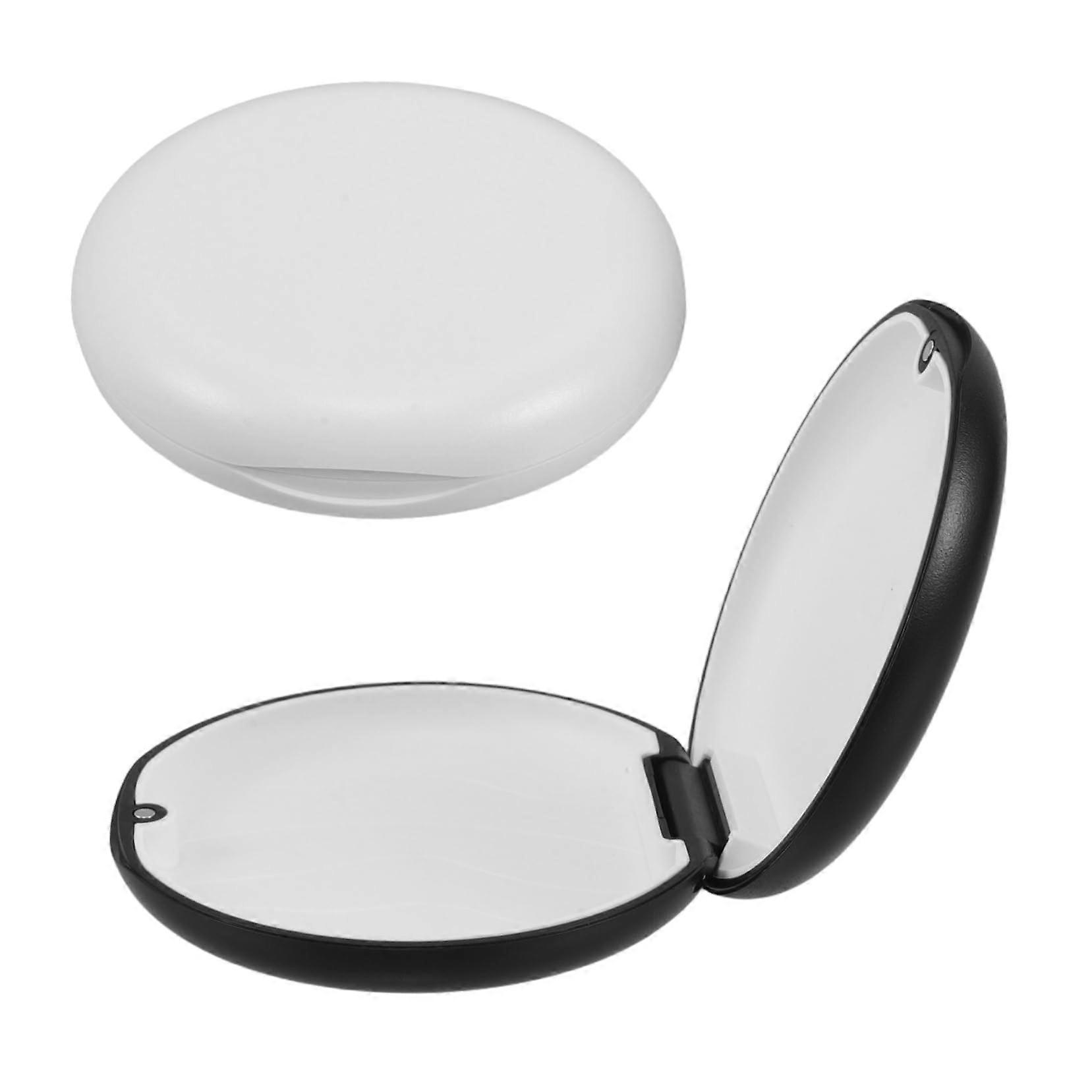 2Pcs Magnetic Retainer Case for Travel, Compact Aligner Storage Box with Secure Closure