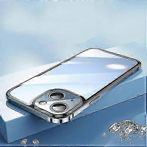 For Iphone 14 Pro Max/ 14 Pro/ 14/ 14 Plus Hd Transparent Glass Phone Case