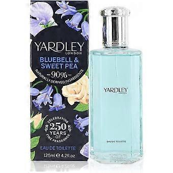Yardley Bluebell And Sweetpea 125ml EDT Spray