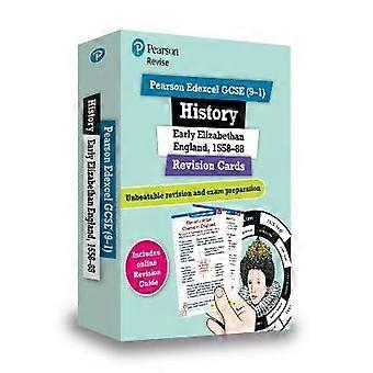 Pearson REVISE Edexcel GCSE History Elizabethan England Revision Cards incl. online revision - for 2026 2027 exams