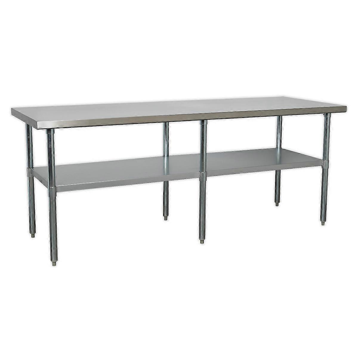 Sealey Ap2184Ss Stainless Steel Workbench 2.1Mtr