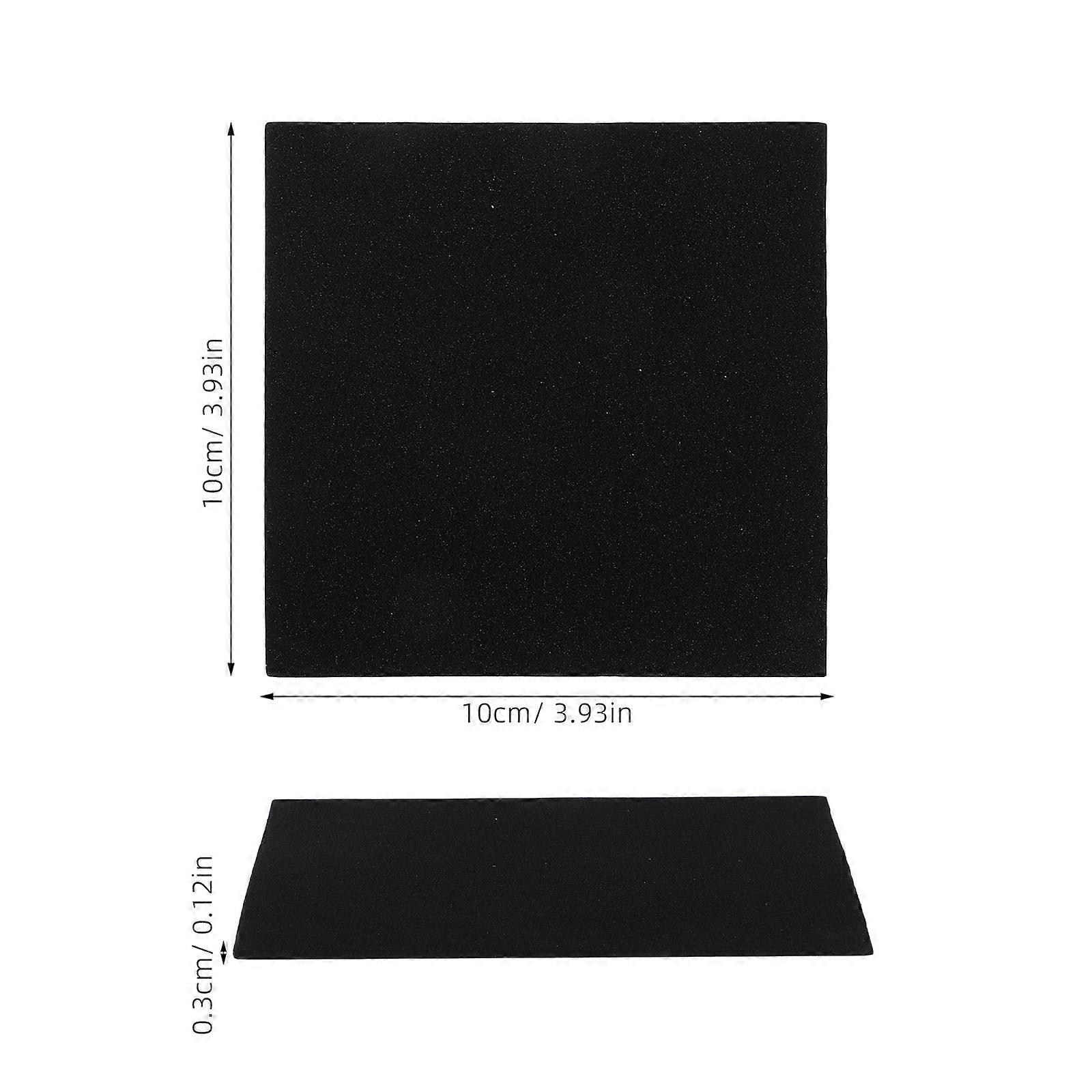 Foam Insulation Board Neoprene Square Pad for Home Use 10Pcs Replacement