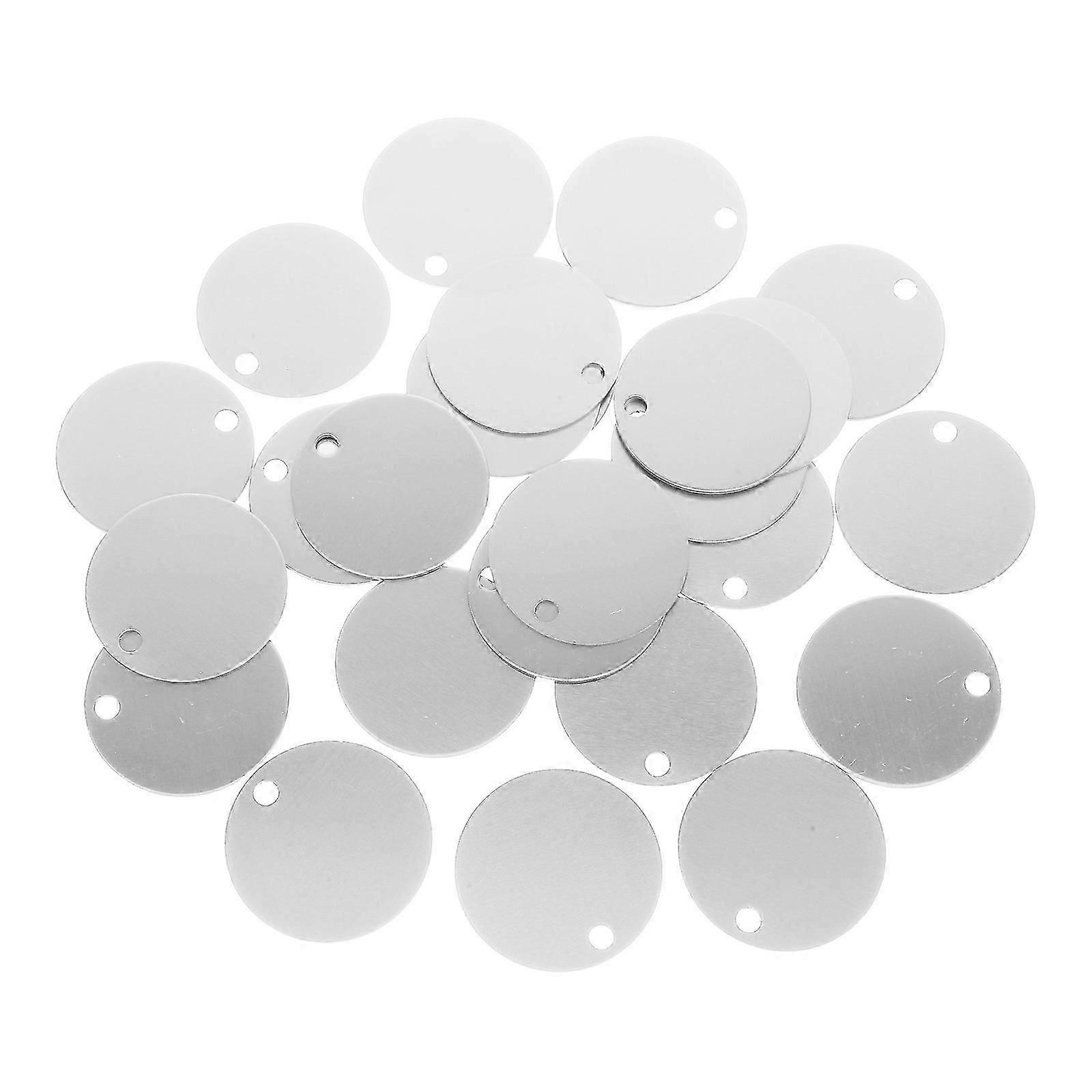 Aluminum Dog Tags DIY Engraving 25Pcs Set