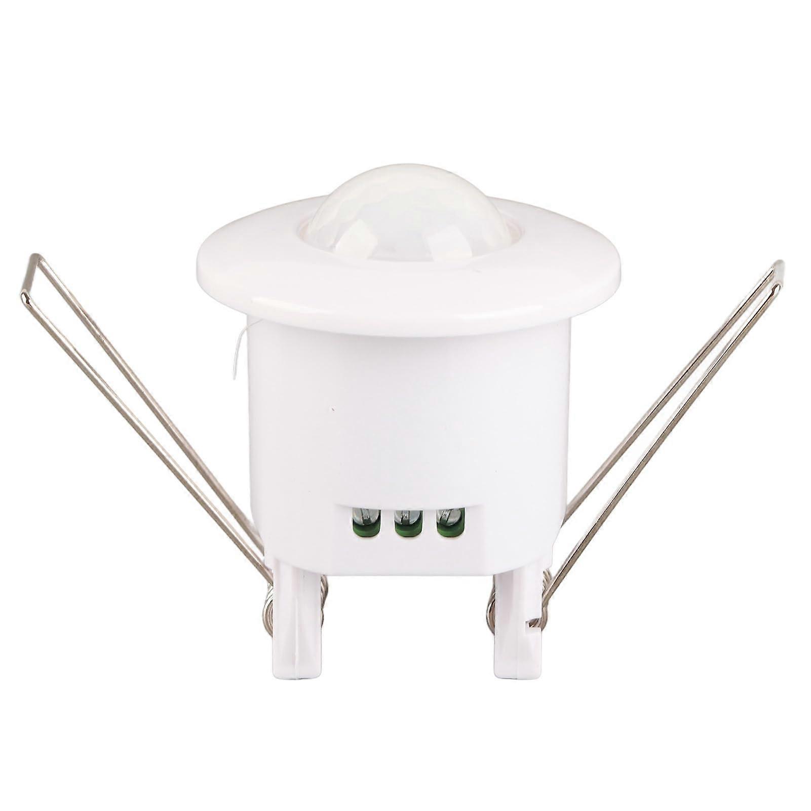 360° Motion Sensor Light Switch with Smart Daylight Detection and Adjustable Delay for Indoor Lighting