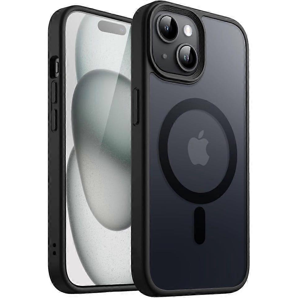 iPhone 15 Plus Black Magsafe Case