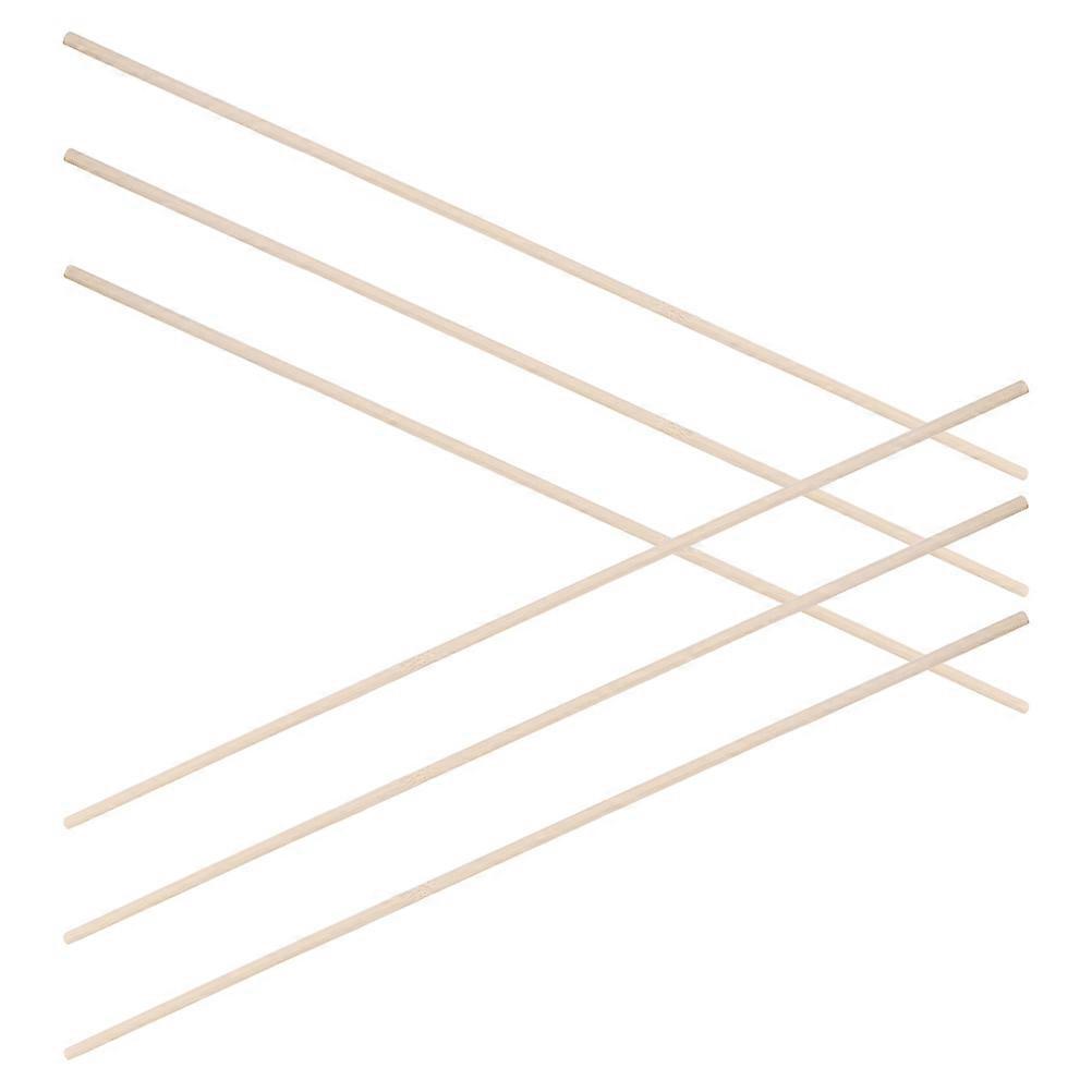6 stks Bamboe Frame Vervangende Onderdelen voor Regisseur Stoel Canvas Ondersteuning Stokken Kinderstoel Solid Rods Make-up Artiest Stoel Vervangende Onderdelen Houten Stokken 