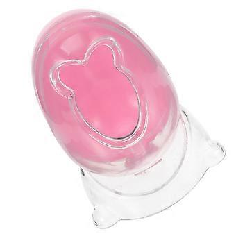 Hamster-Sandbadebehälter für die Badewanne, robuster Kunststoff, 5 Stück, rosa