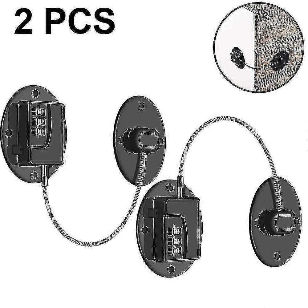 Keyless Child Proof Fridge Lock Refrigerator Safety Device