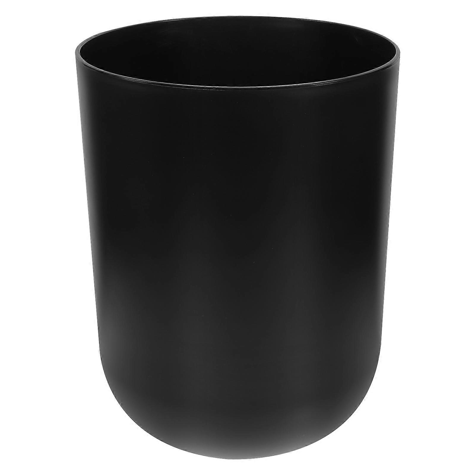 Round Garbage Can Household Trash Container for Storage Use