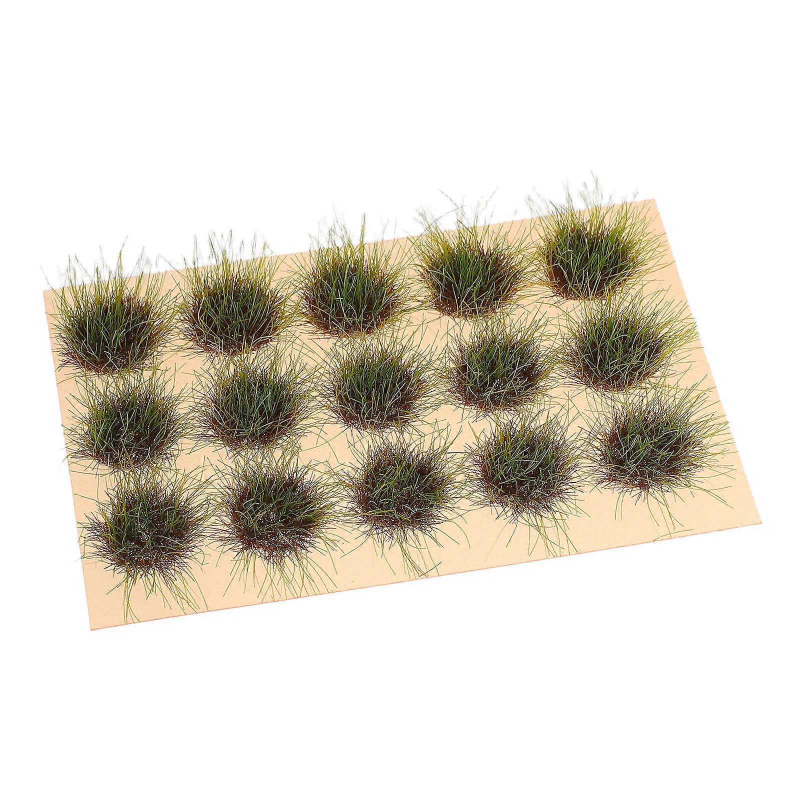 Static Cluster Model Simulated Grass for Decoration Mini Plant Cluster