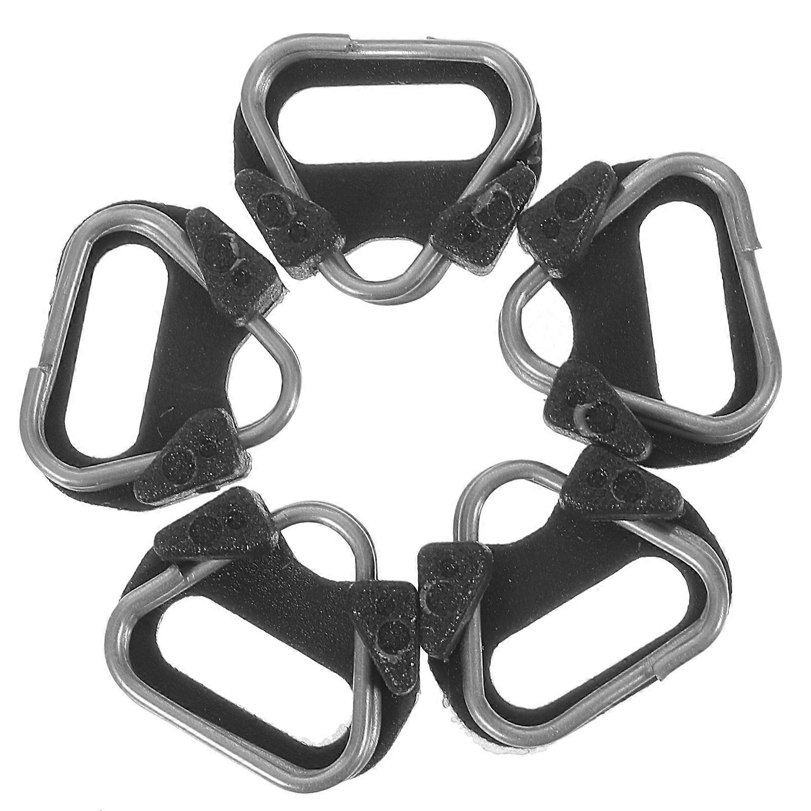 Camera Strap Lug Protector Camera Strap Triangle Split Rings with 5Pcs
