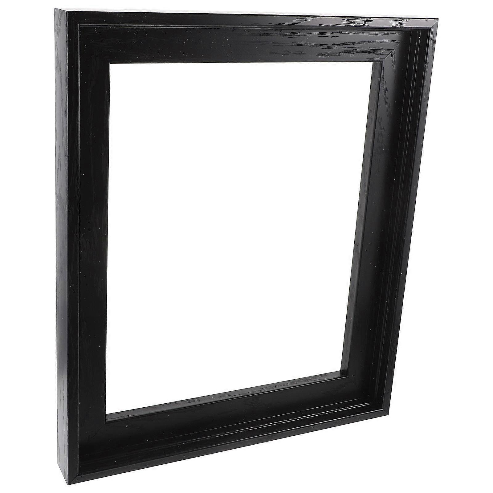 Floating Frame for Canvas Printing with Plastic