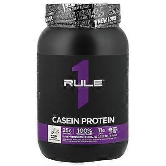 Rule One Proteins, Caseïne Eiwitpoeder Drinkmix, Vanillecrème, 2,01 lb (914 g)