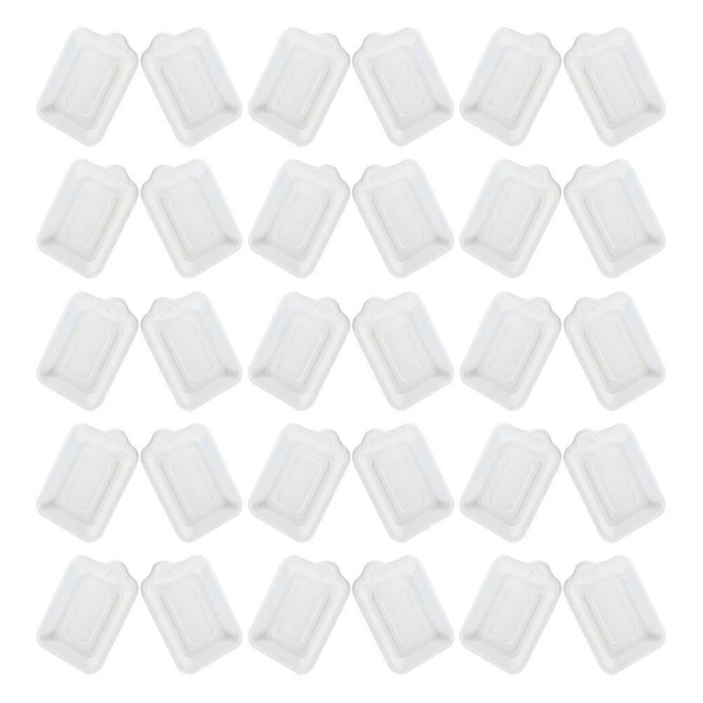 Sugarcane Pulp for 225Pcs White Bbq Paper