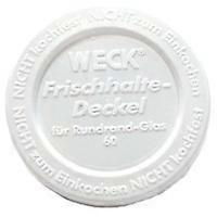 Plastic lid for jar preserves 8 cm 1 unit