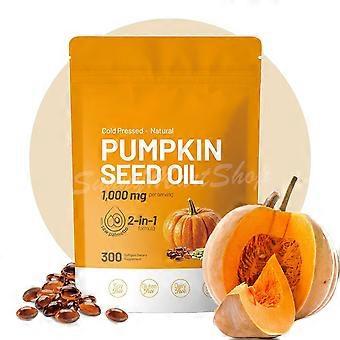 2 in 1 Pumpkin Oil Nutrition Gels & Chews, 300 Count