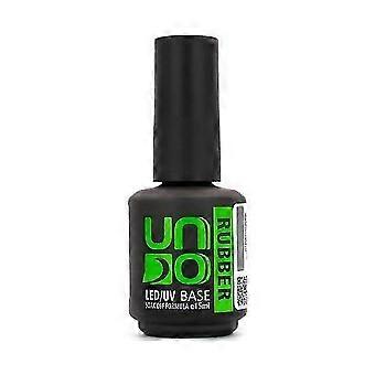 Klar gummibasegel 15 ml – Stærk vedhæftning, fleksibelt lag til langvarig gelmanicure