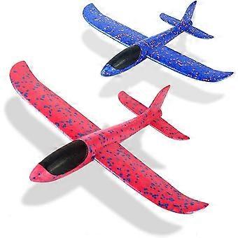 Pack Foam Airplane Toys, 12.4" Throwing Foam Plane,flying Toy For Kids, Gifts For 3 4 5 6 7 Year Old Boygirl, Outdoor Sport Toys Birthday Party Favors
