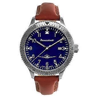 Aristo Men's Messerschmitt Watch Pilot's Watch ME-108DR-L Leather