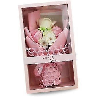 2025 Suitable Soap Flower Gift Box Roses Scented Soap Bouquet for Valentine's Day Mother's Day Birthday Wedding 26-27