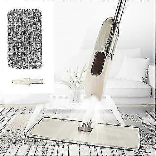 Microfiber mop with 3 cleaning mops Compatible with flat floors -