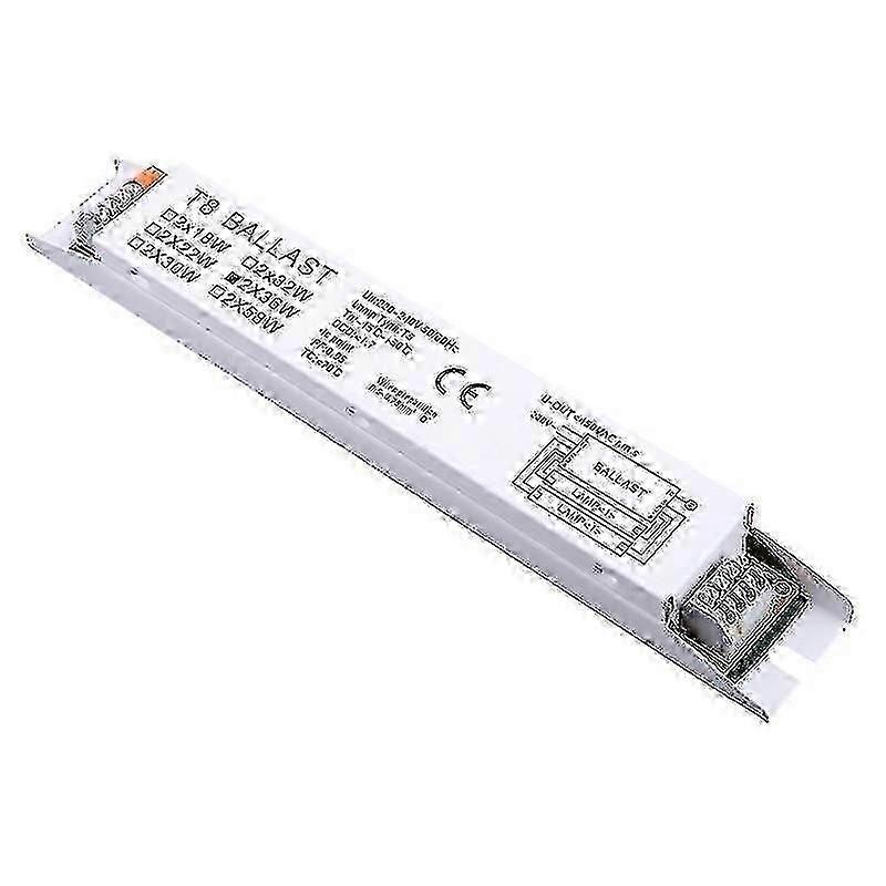 Ballast électronique à large plage de tension 220-240 V CA pour lampe fluorescente T8 2 x 36 W DY