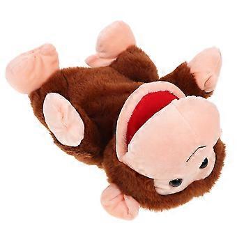 Cartoon Monkey Hand Puppet Soepele pluche dierlijke Hand Puppet Interactieve Storytelling Puppet